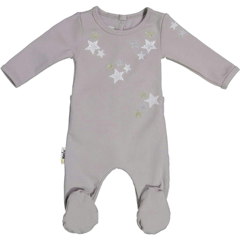 Embroidered Star Footie