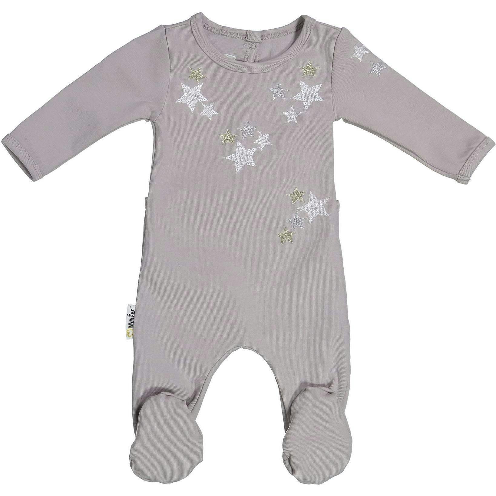 Embroidered Star Footie