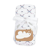 Simple Hockey Pink - Swaddle Blanket