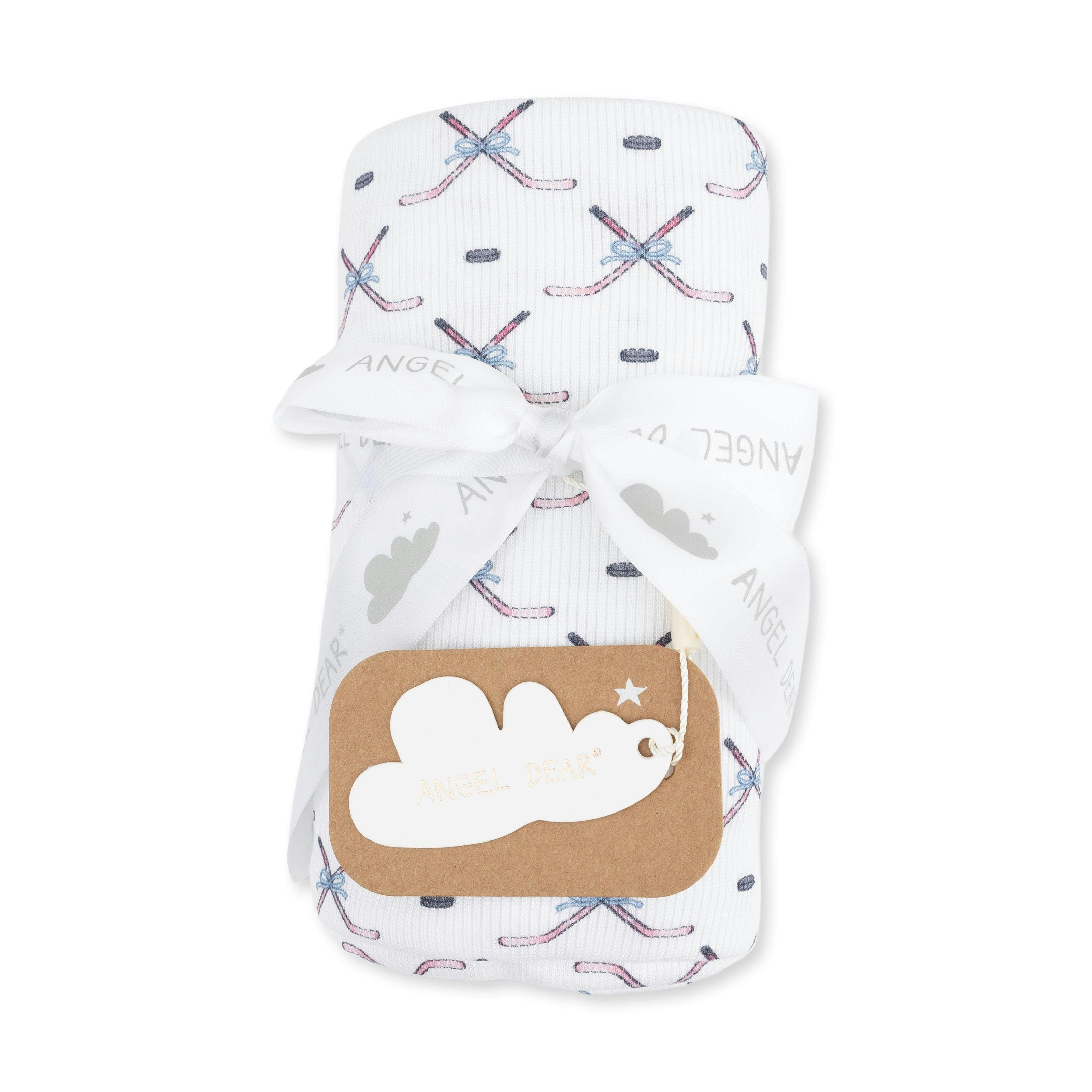 Simple Hockey Pink - Swaddle Blanket
