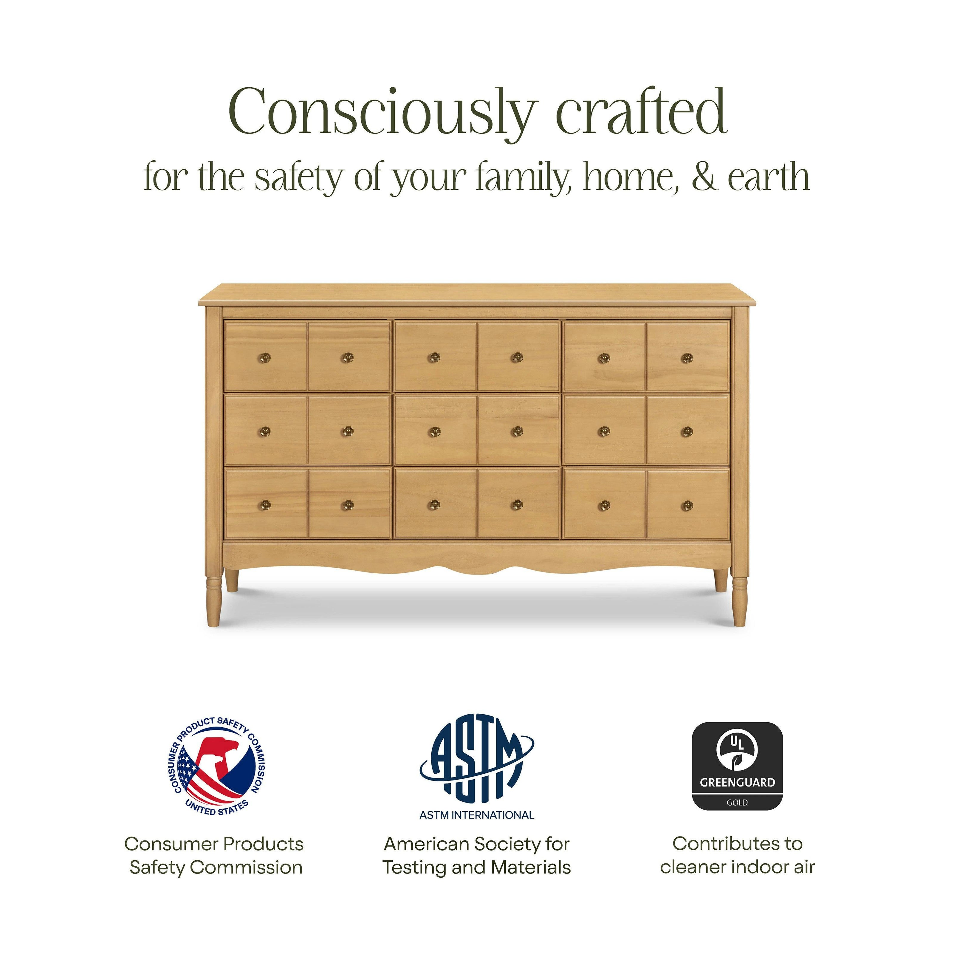 Namesake Liberty 9-Drawer Wide Assembled Dresser (56