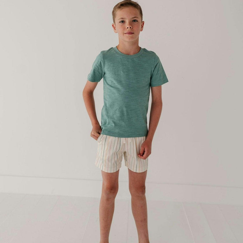 Boy's Twill Beach Shorts