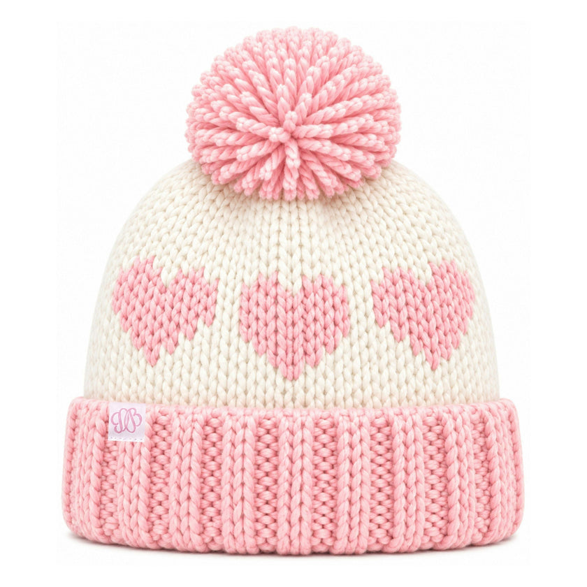 Hearts Knit Accessories Bundle