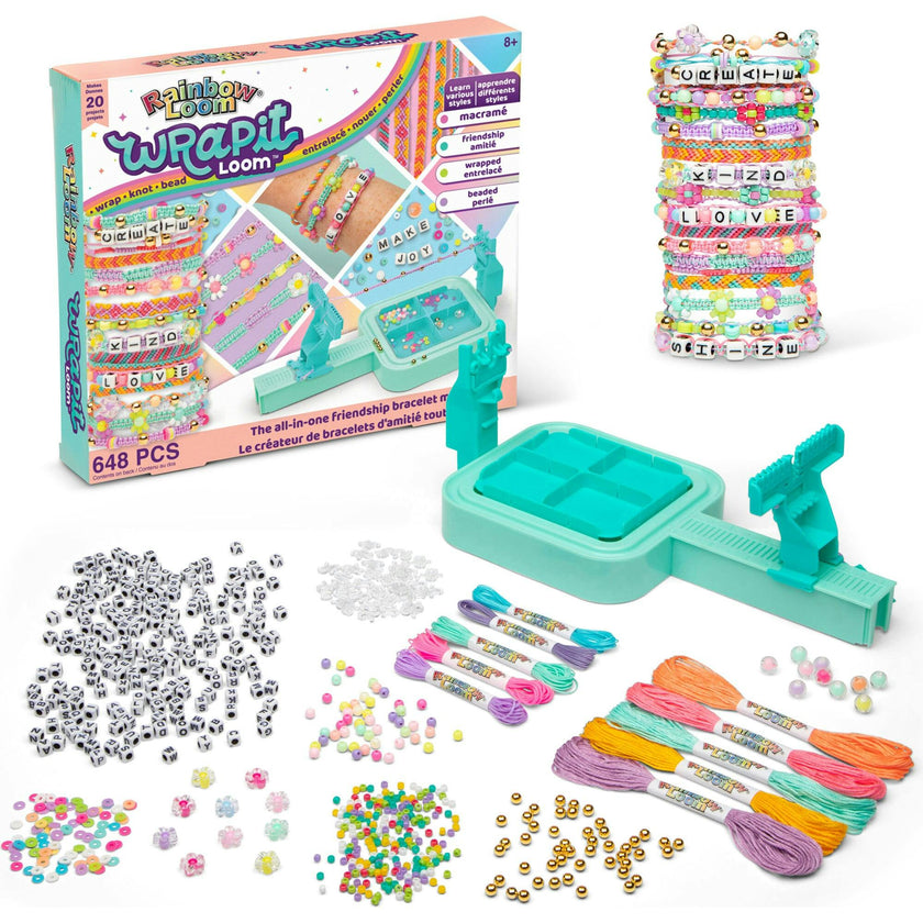 Rainbow Loom: Wrapit Loom Bracelet Maker - DIY Friendship Bracelet Kit