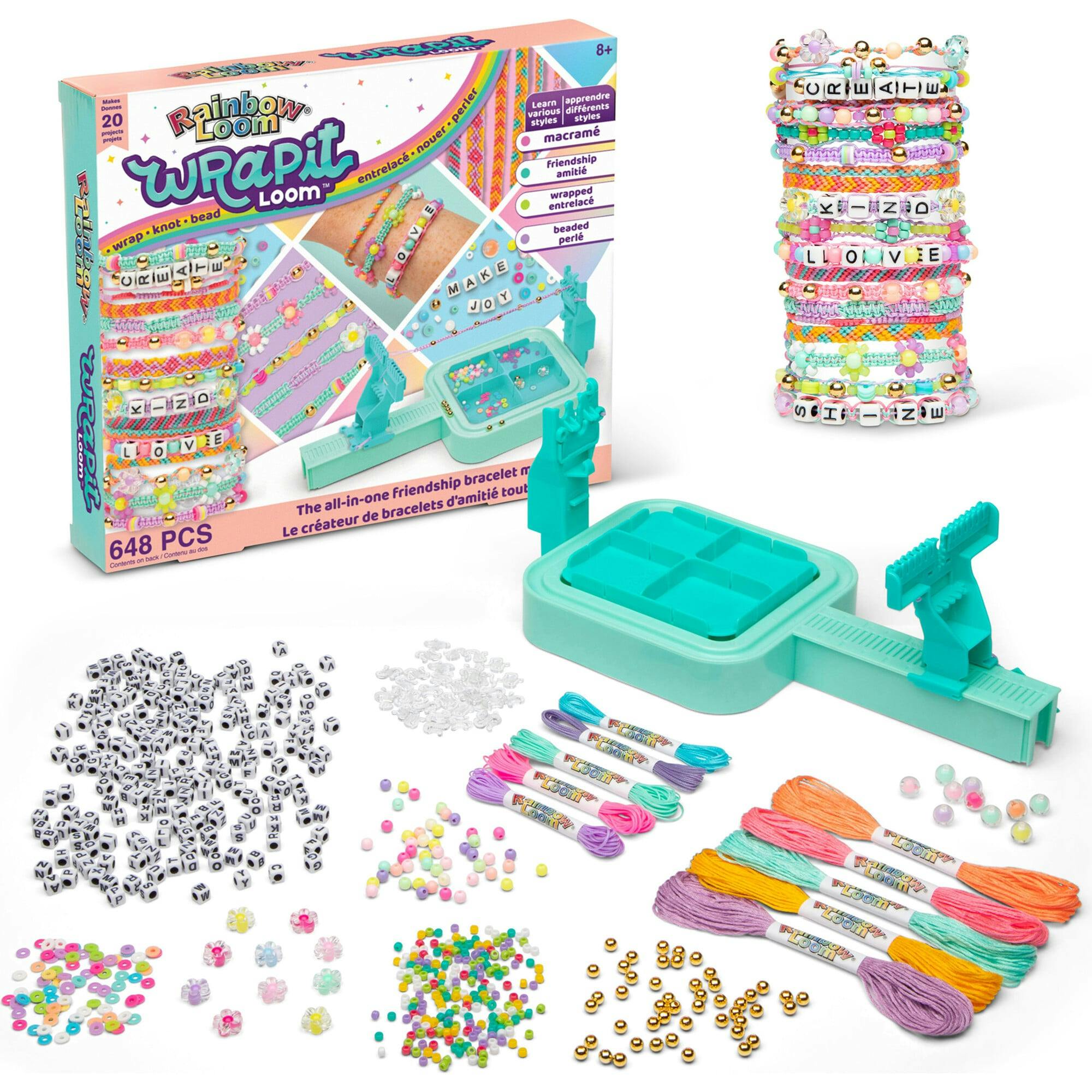 Rainbow Loom: Wrapit Loom Bracelet Maker - DIY Friendship Bracelet Kit