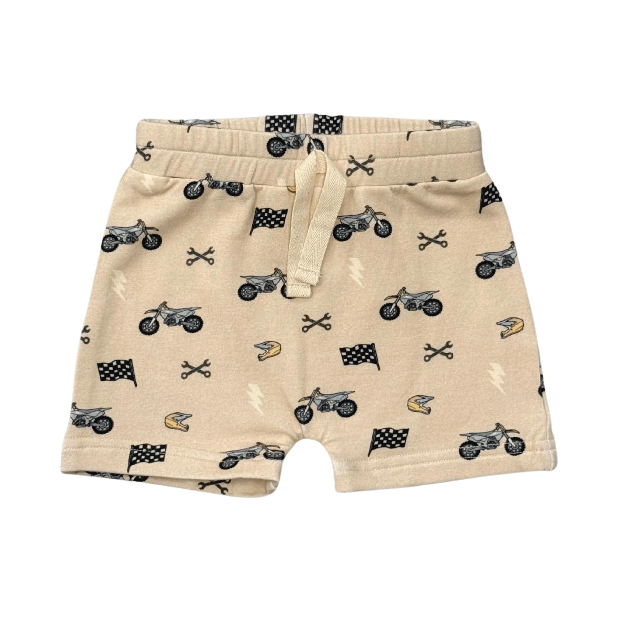Boys Harem Shorts in Dirt Bikes