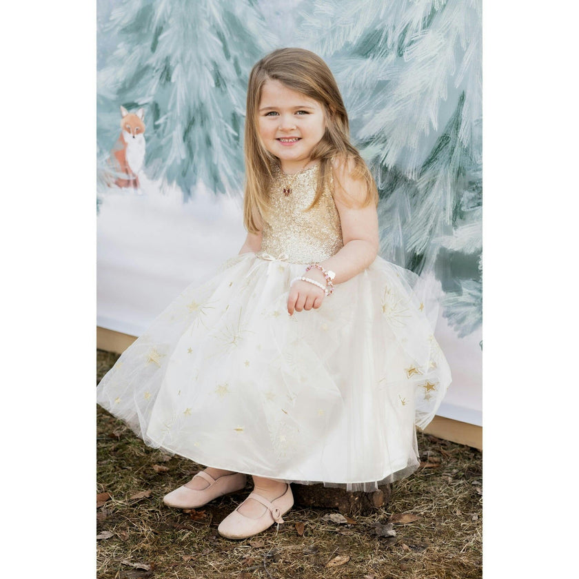 Glam Party Gold Dress