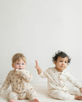 Quinn Magnetic Playsuit in Sailboats