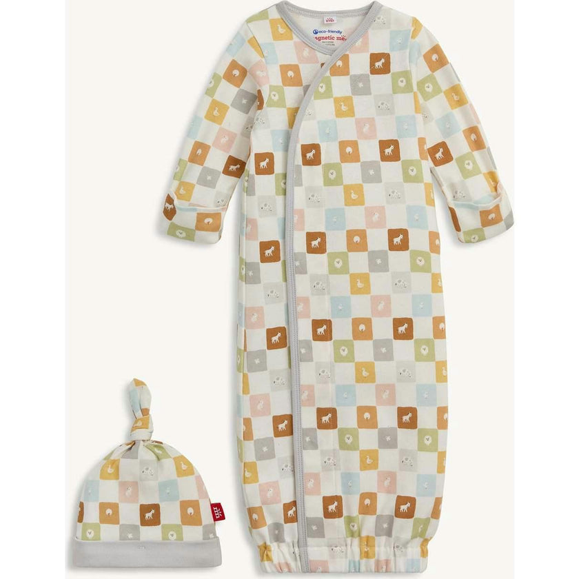 Magnetic Gown & Hat Set CHECKMATE