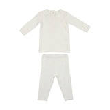 Boys Quilted Waffle 2-Piece Loungewear Set