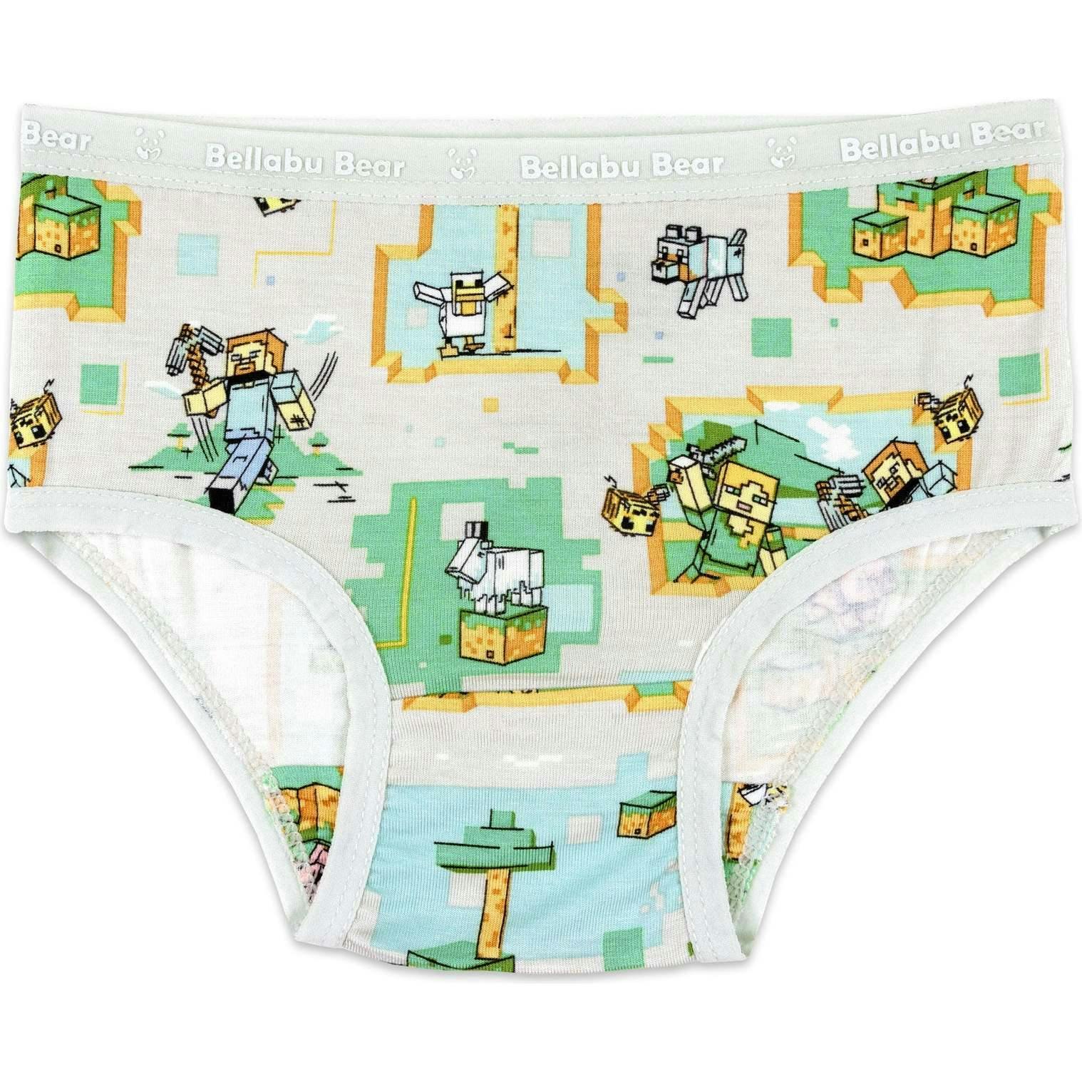 Minecraft Bamboo Girls' Underwear 7-Pack