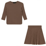 Wide And Narrow Rib 2 PC Set