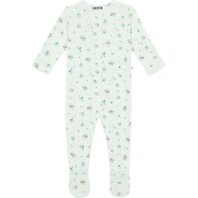 BONTON Coco Footie Pajamas - Bouquet Coco