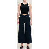 Hepburn Wide Leg Petite High Rise 25" Jeans | Flatiron
