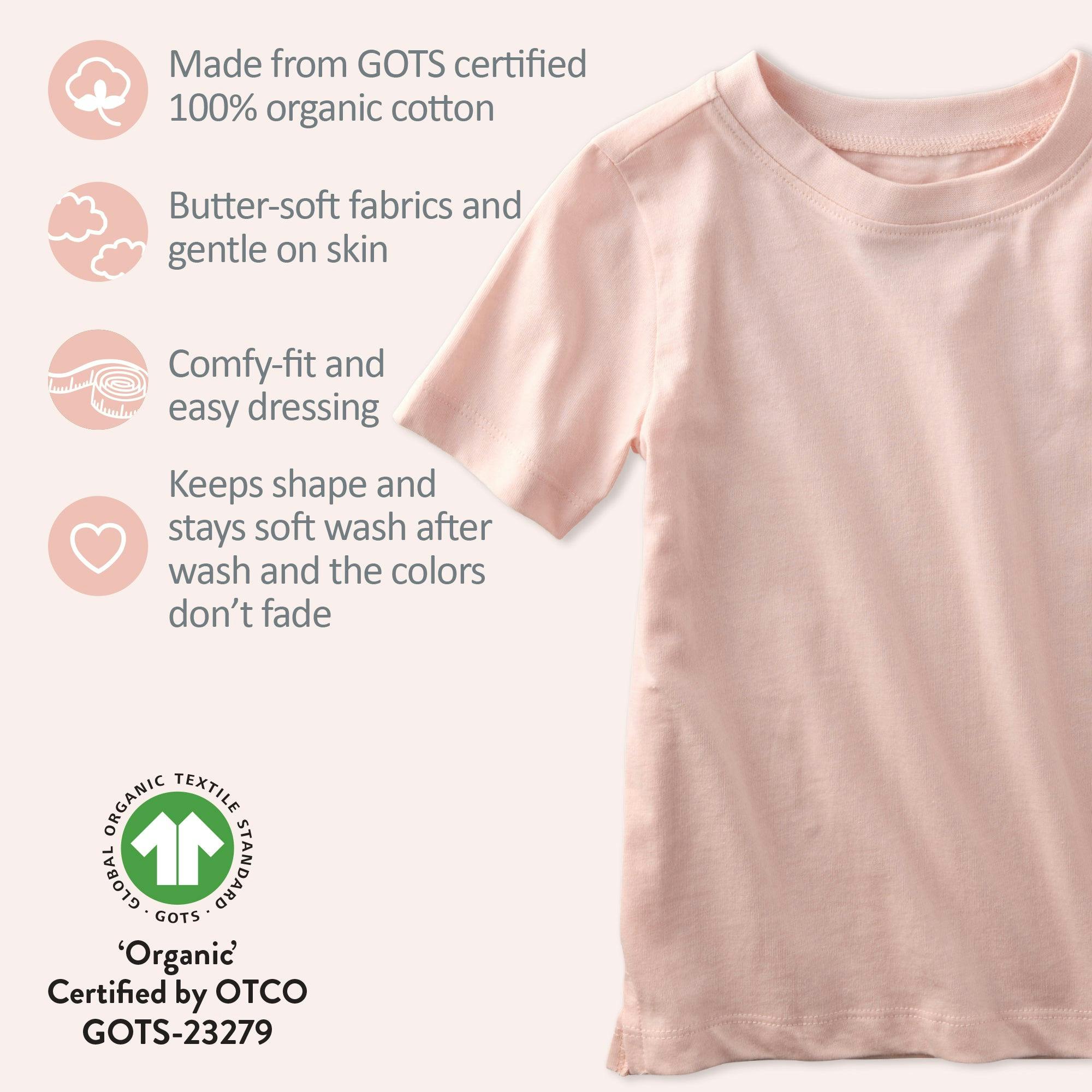 TAYLOR 5-Pack Toddler Short Sleeve T-Shirts