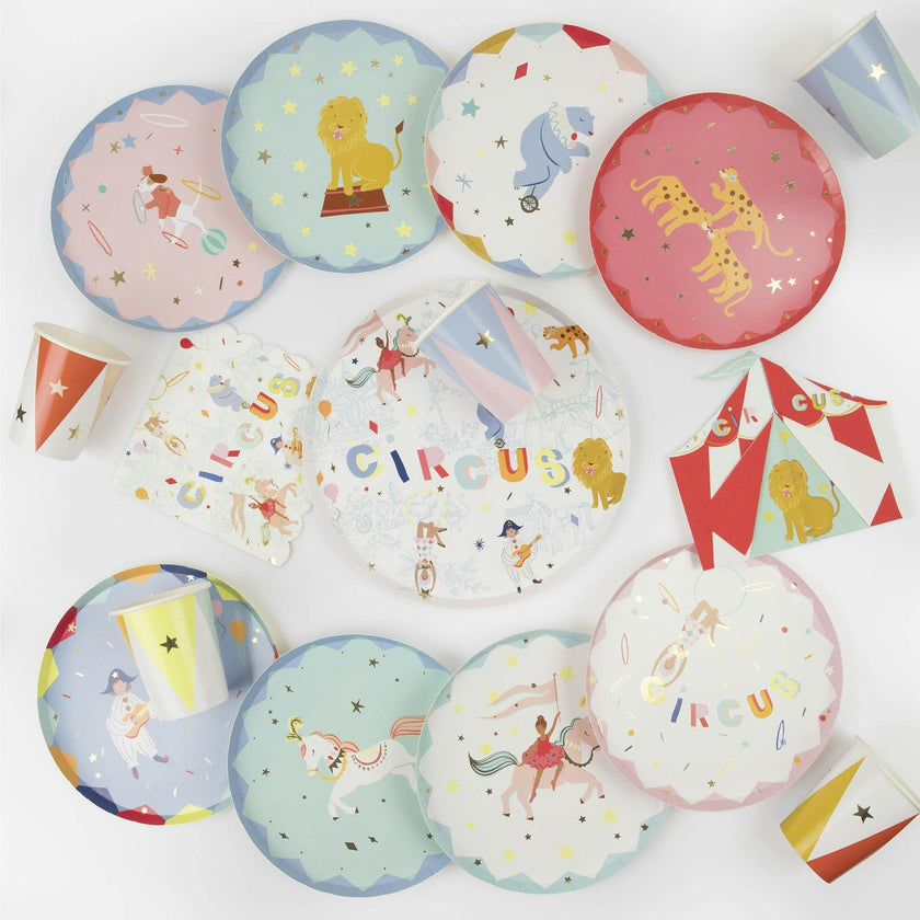 Circus Dinner Plates