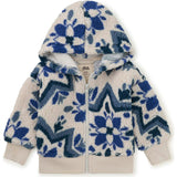 Teddy Fleece Baby Hoodie, Multi