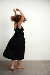 Women's Maternity Ribbed Modal Henley Dress