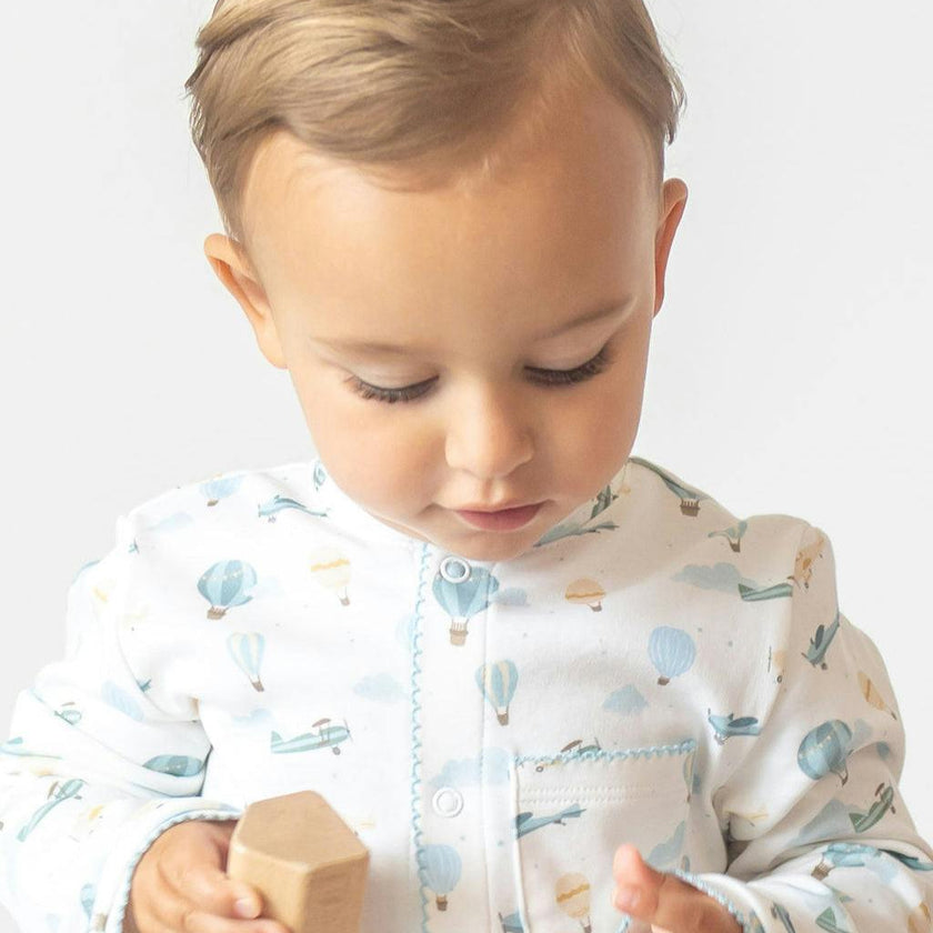 Little Airplanes Pima Baby Pajama