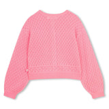 Pink Knitted Kids’ Cardigan