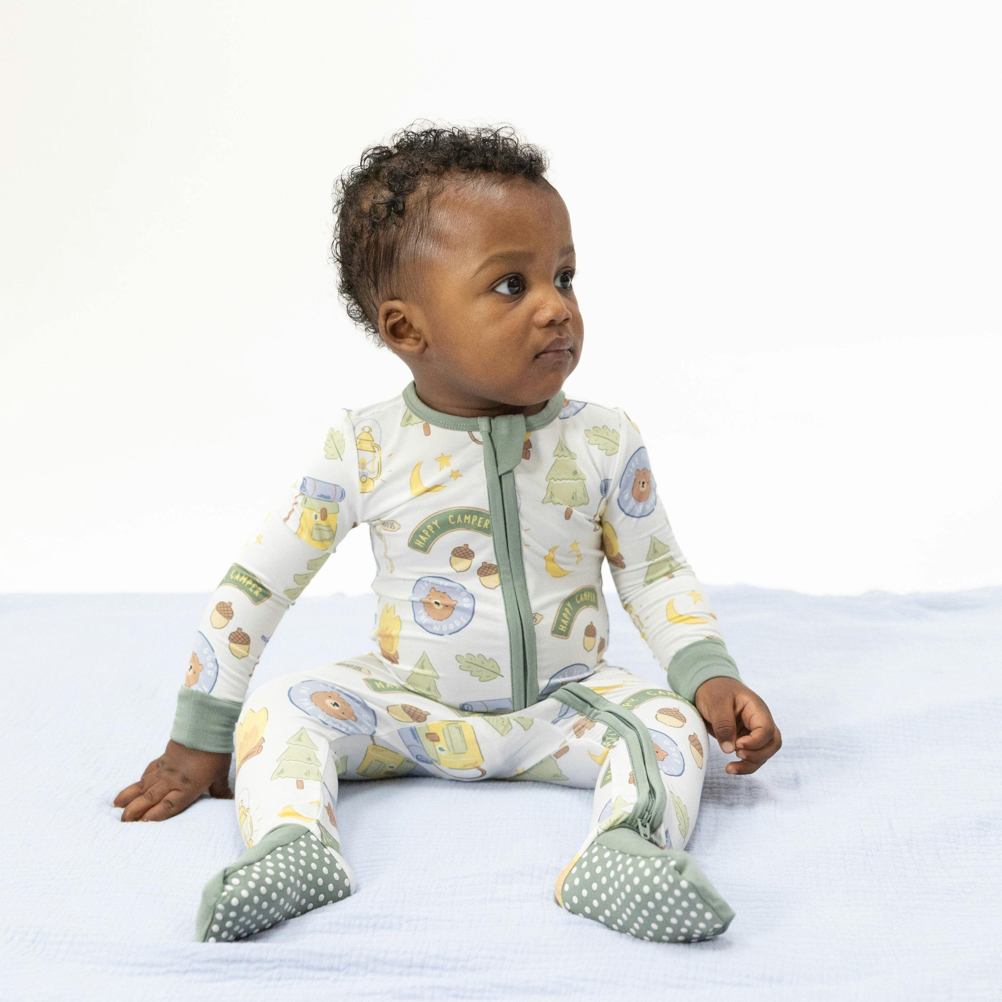 Camping Blue - Convertible Romper