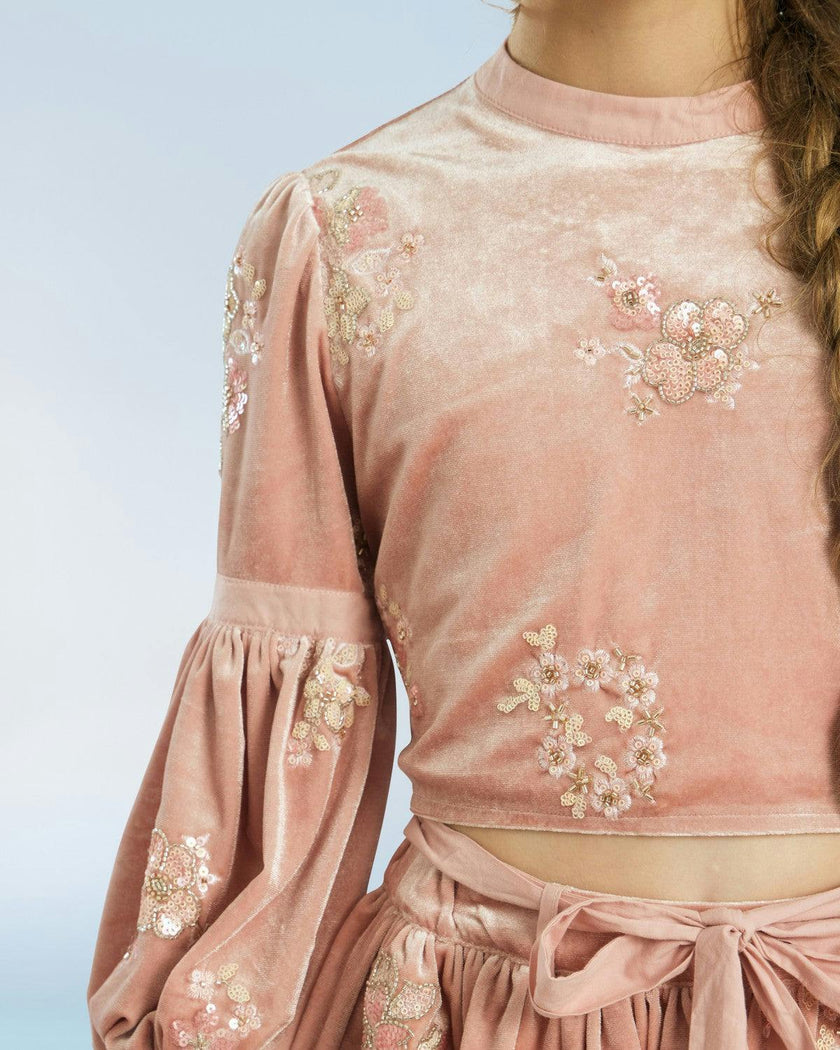 Destiny Velvet Top