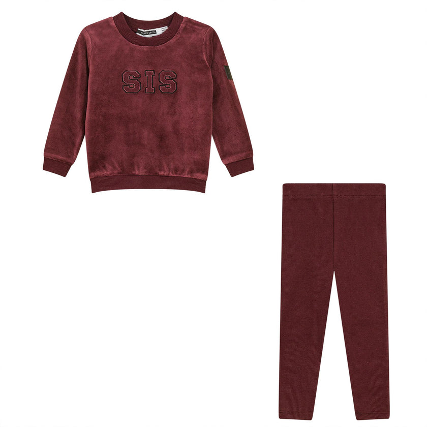 Sis Applique 2Pc Set