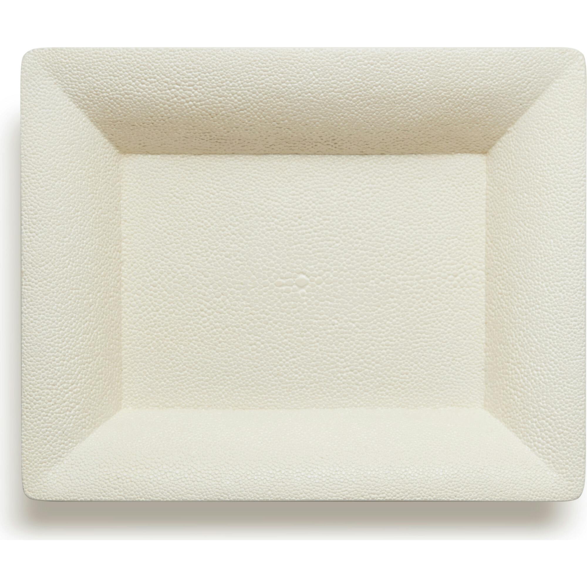 Shagreen Rectangular Vide Poche