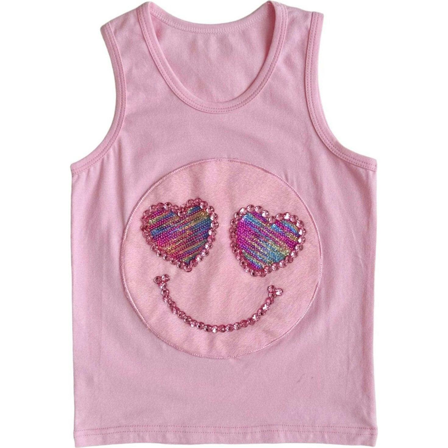 Emoji Patch Sequin Tank