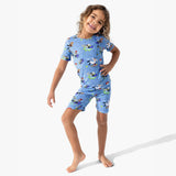 Powerpuff Girls Mojo Jojo Showdown Bamboo Kids Pajama Short Set