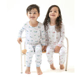 Baby Golf Carts - Pink - Long Sleeve Loungewear Set