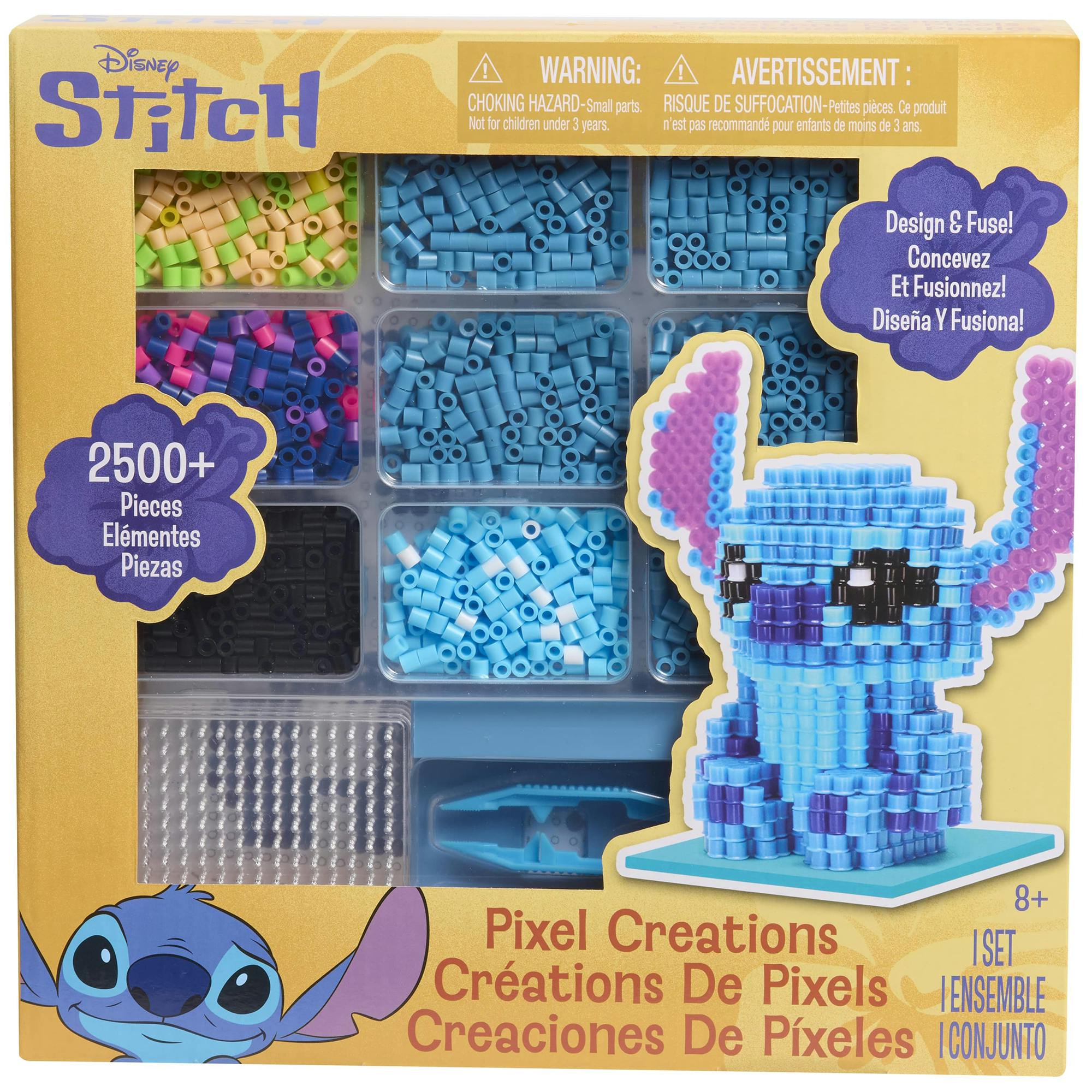 3D Pixel Creations: Disney Stitch - 2500 Beads