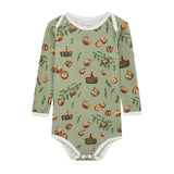 Apple Orchard Organic Cotton Long Sleeve One Piece