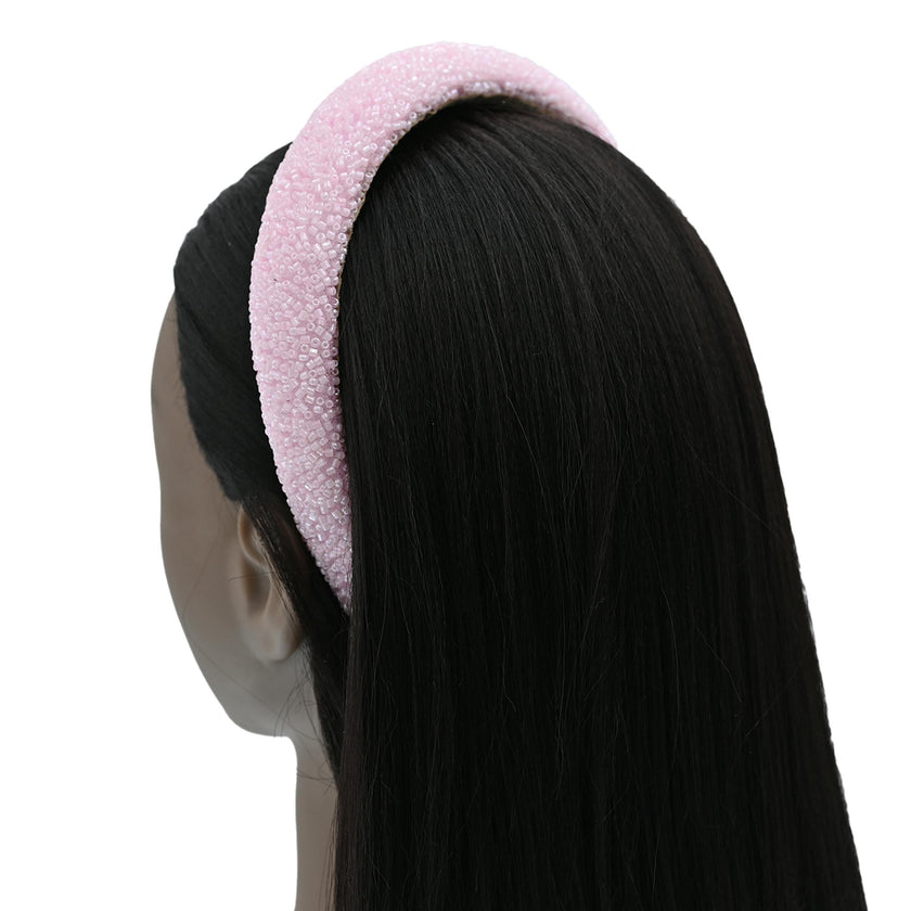 Multicolored Gemstone Lined Headband