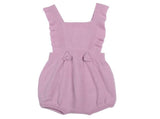Ruffled Romper| 100% cashmere