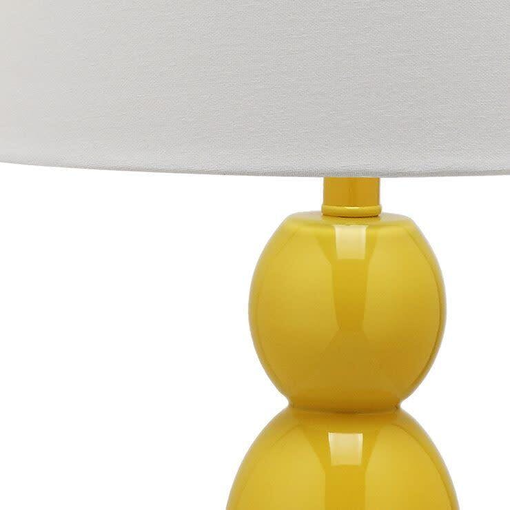 Set of 2 Jayne Three-Sphere Glass Lamps