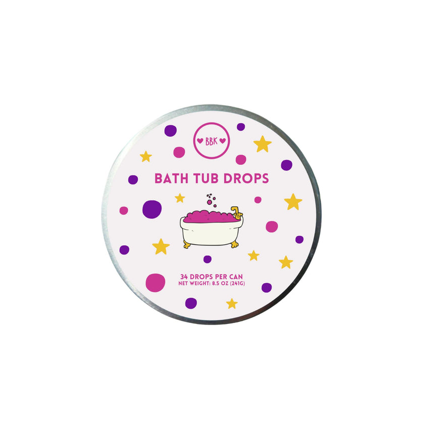 Bath Tub Drops - Pink and Purple