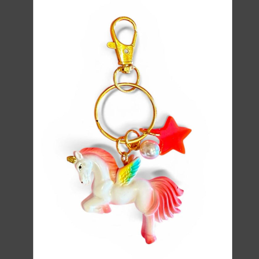 UNICORN BAG / KEY CHARM