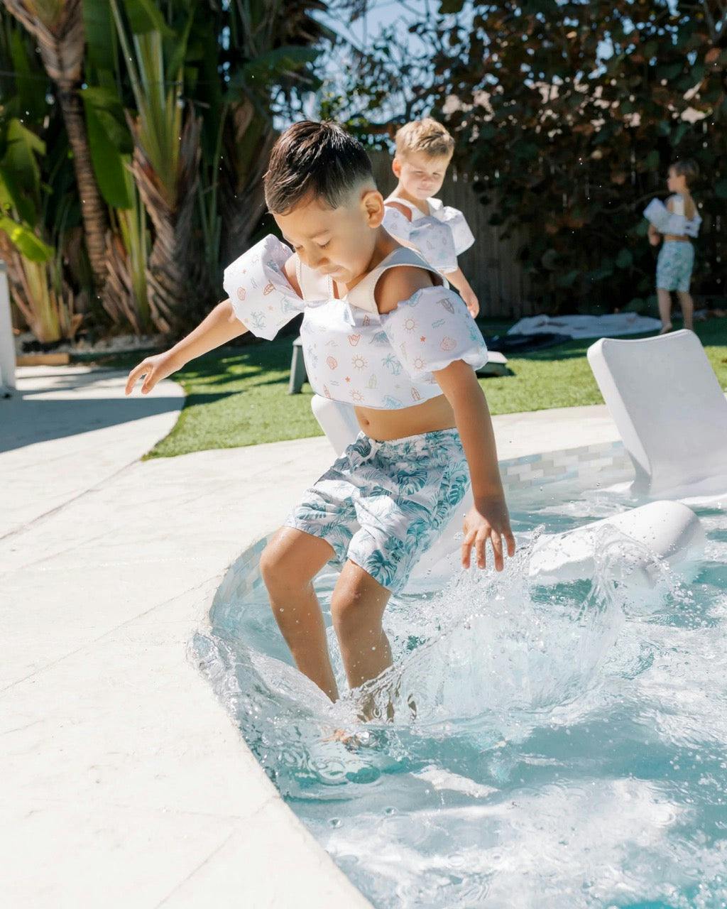 Little Swimmer Floatie - Toddler & Kids Swim Vest Floaties