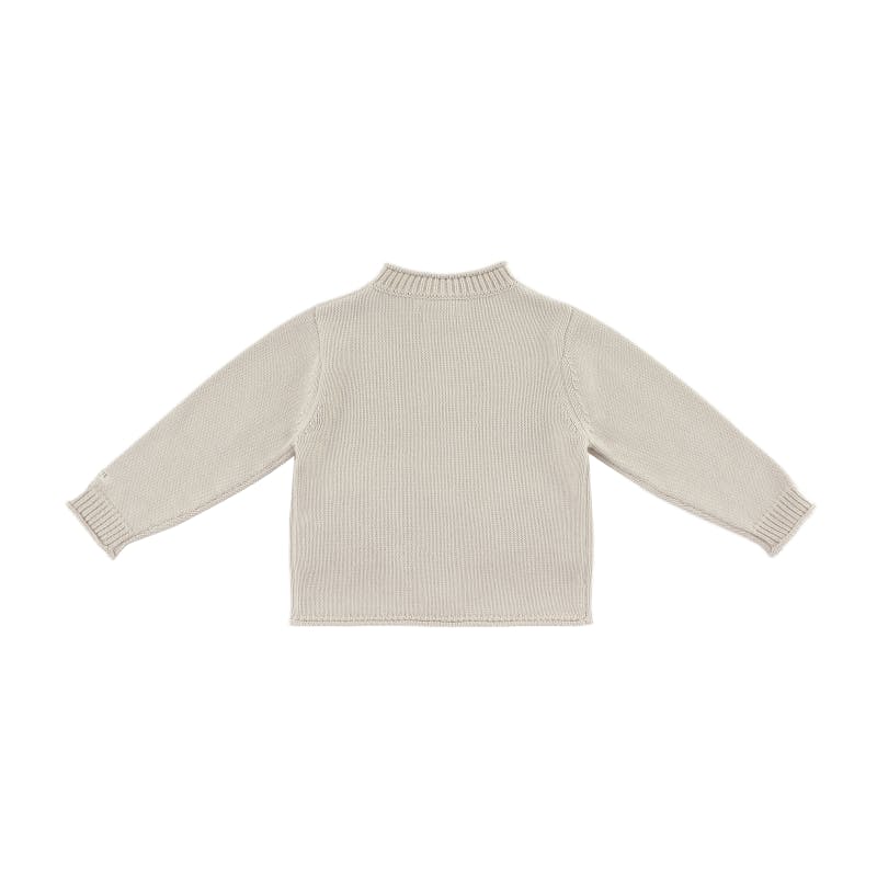 Dieck Cardigan | Lammies | White Sand