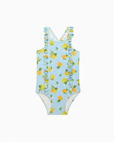 Baby Frill Swimsuit in Lemon