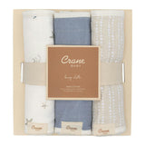Cove Sea Life Cotton Burp Cloth (Set of 3)