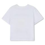 White Daisy Logo Tee