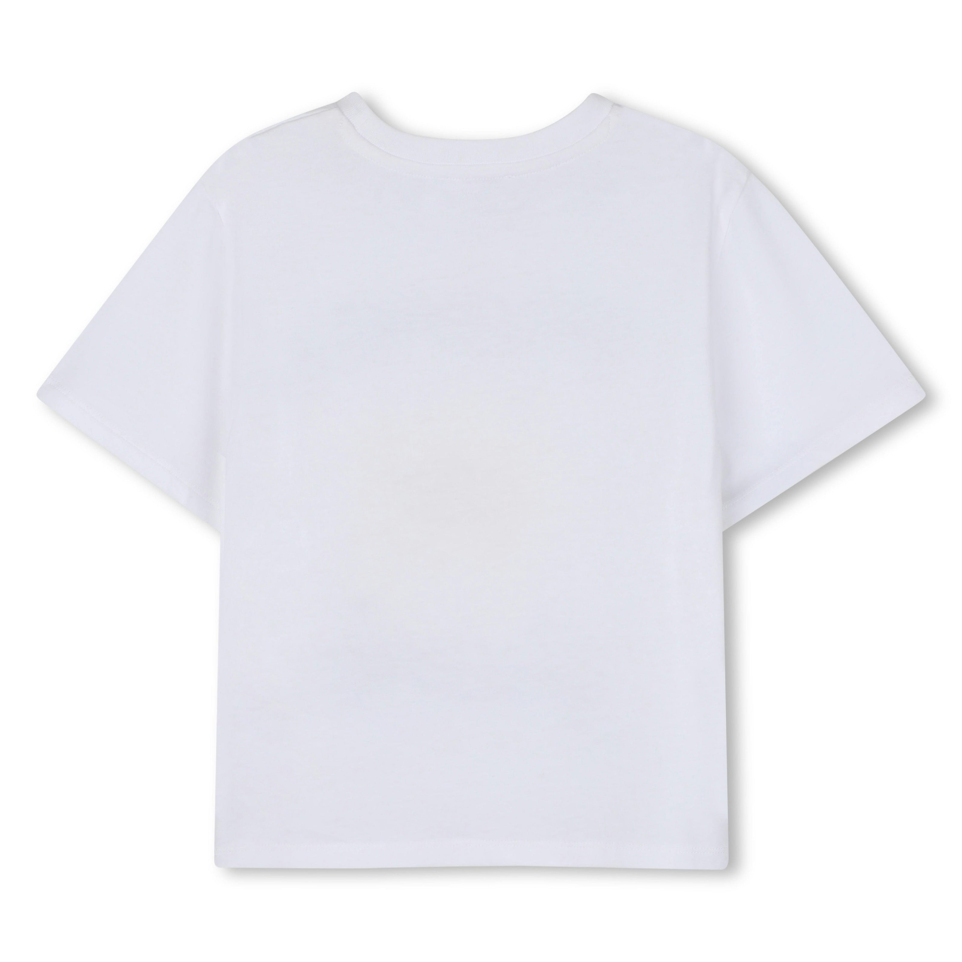 White Daisy Logo Tee