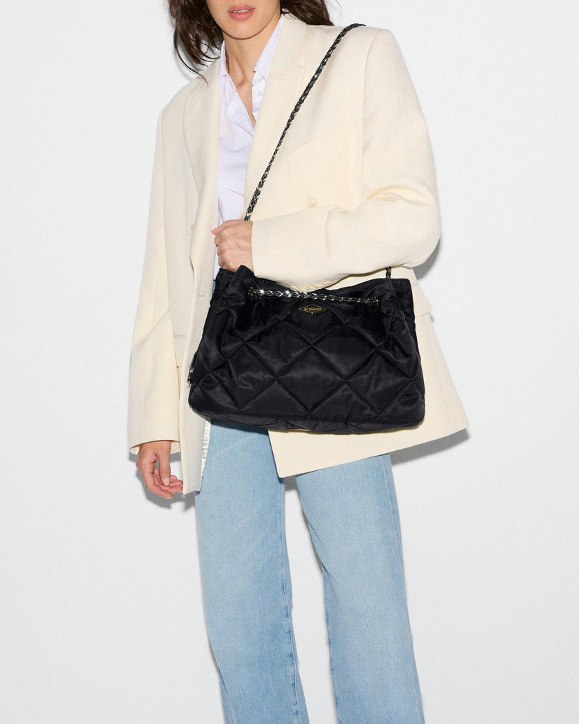 Black Medium Frankie Tote
