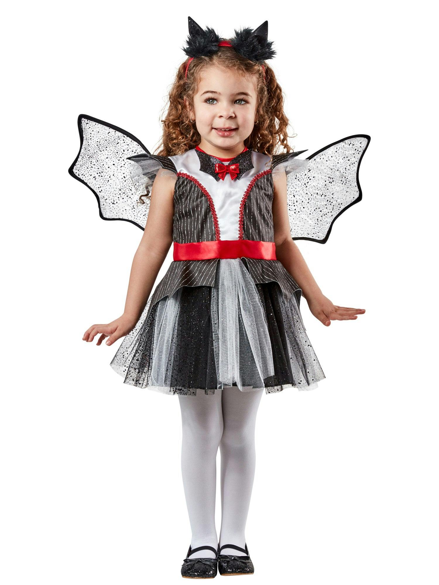 Girls' Sparkly Bat Tutu Costume