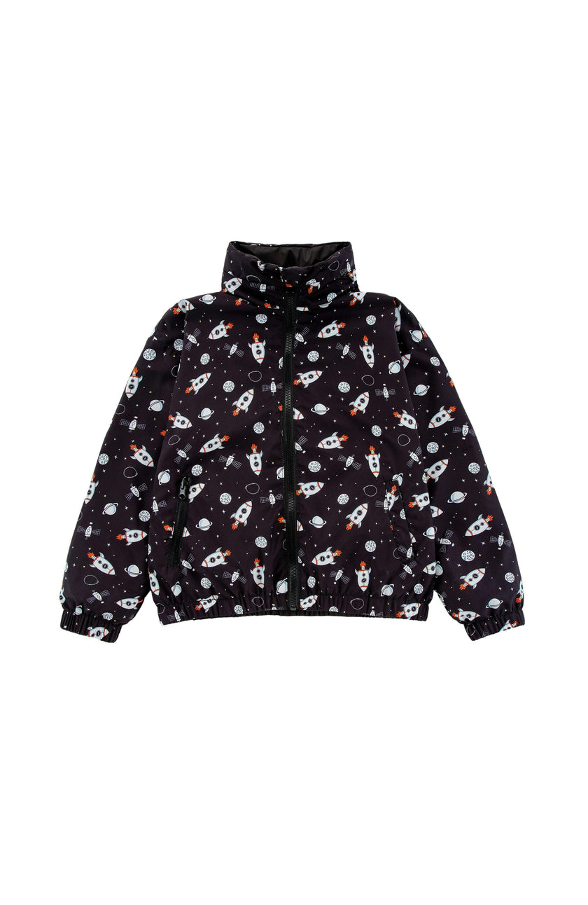 Max Reversible Rain Jacket Windbreaker, Spaceships