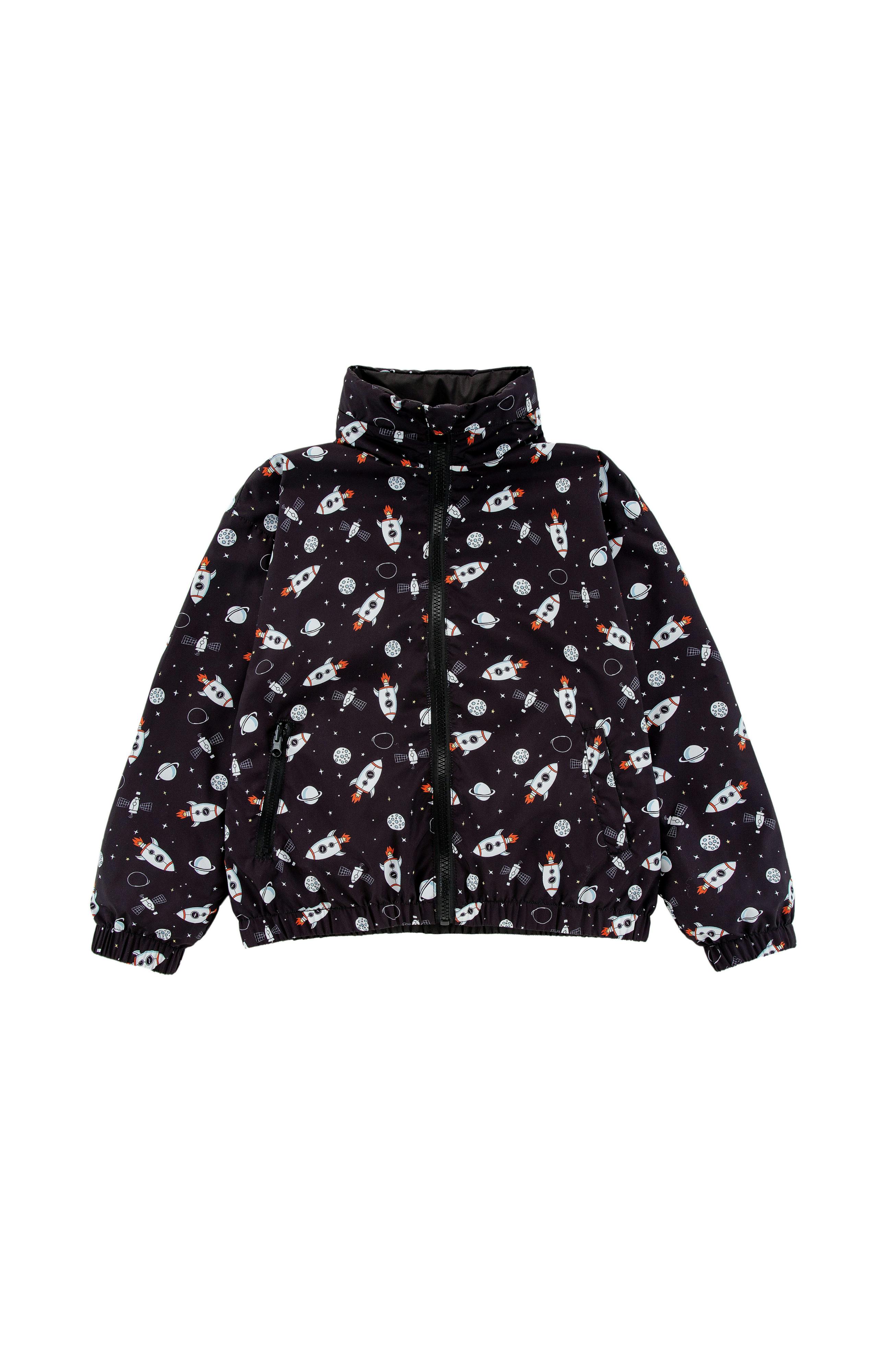 Max Reversible Rain Jacket Windbreaker, Spaceships