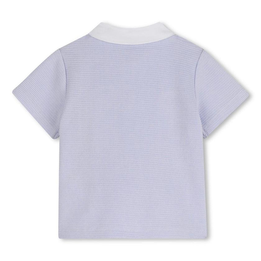 Light Blue Polo Baby Set