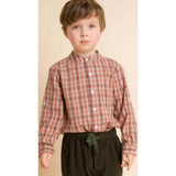 Boys Long Sleeve Check Shirt